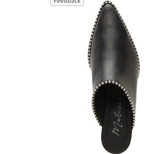 ONLY WORN ONCE!!! Matisse Lexy Mule Size 7 1/2, black leather